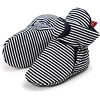 Los mejores  - Lacofia Zapatos de calcetín de bebé Invierno Botas Suave de Suela Blanda para bebé niño o niña